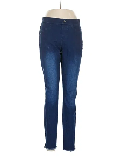 Pre-owned Hue Jeans In Blue