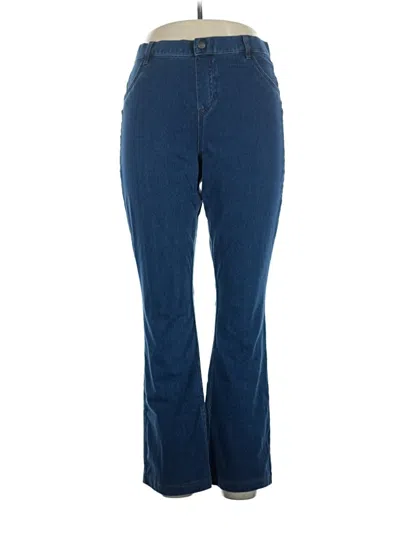 Pre-owned Hue Jeans In Blue