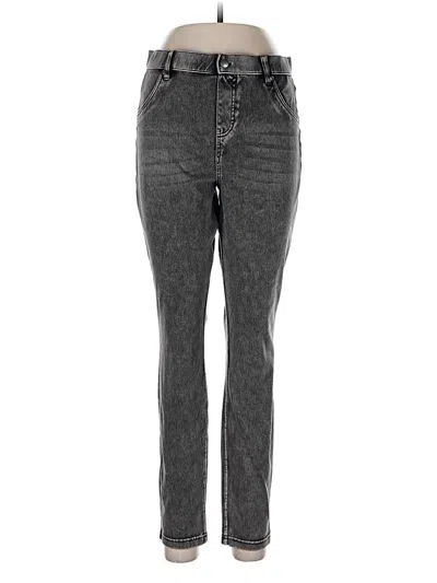 Pre-owned Hue Jeans In Gray