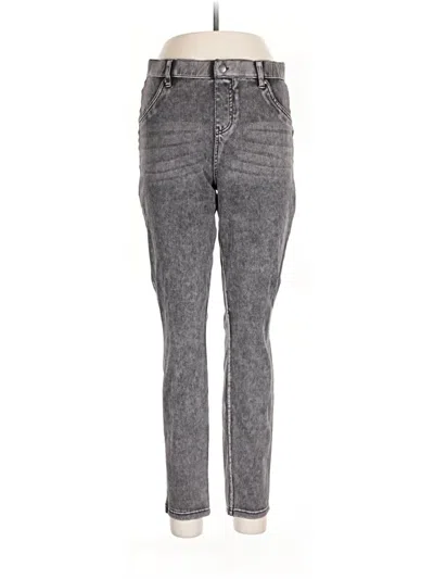 Pre-owned Hue Jeans In Gray