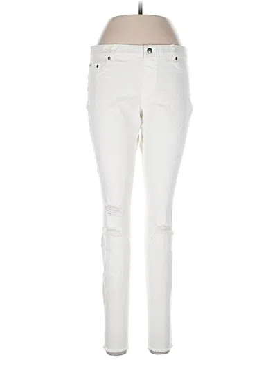 Pre-owned Hue Jeans In White