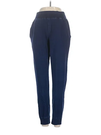 Pre-owned Hue Jeggings In Blue