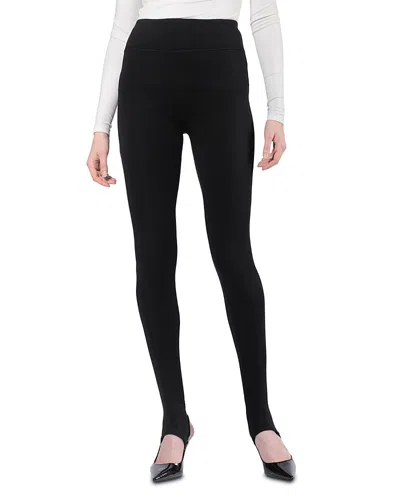 Hue Jetset Jersey High Rise Leggings In Black