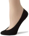 Hue Lightweight Microfiber Liners In Black In Multi
