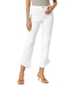Hue Mid Rise Ankle Jeans In White