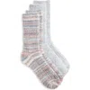 Hue Women's Nordic Snowflake Boot Socks, Pack Of 2 In Red Pack