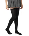 Hue Opaque Over The Knee Socks In Black