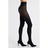 Hue Rib Tights In Black
