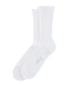 Hue Scalloped Pointelle Socks In White
