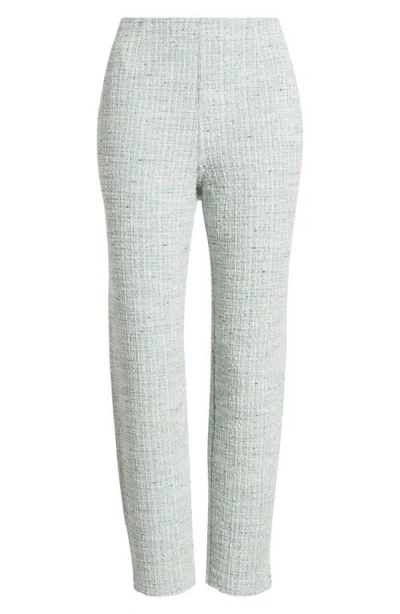 Hue Stretch Bouclé Skimmer Pants In Gray