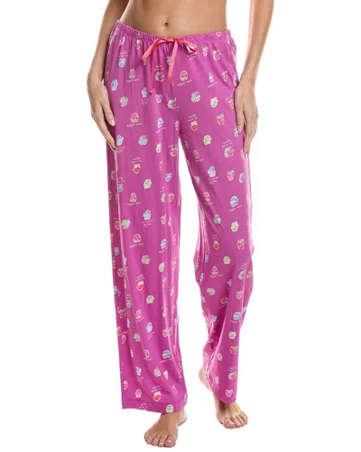 Hue Sundae Snacks Long Pajama Pant In Purple