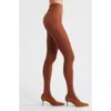 Hue Super Opaque Tights In Brown