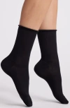Hue Soft Opaque Knee Socks In Black
