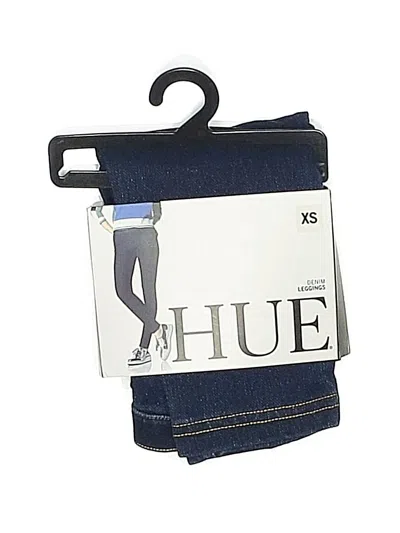 Pre-owned Hue Tights In Blue
