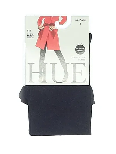 Pre-owned Hue Tights In Blue