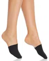 Hue Women's Toe Topper Socks In Black