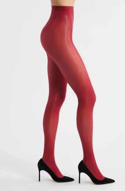 Hue Ultimate Tights In Red