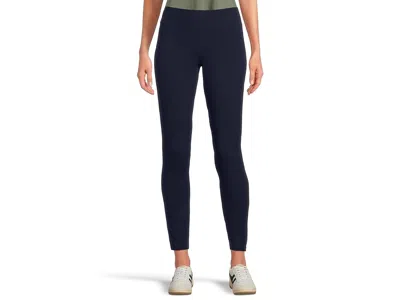 Hue Ultra Leggings W/ Wide Waistband In Blue