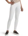 Hue Blended Cotton Leggings In White