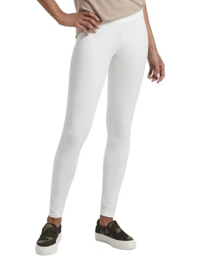 Hue Ultra Leggings With Wide Waistband In White