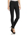Hue Ultra-soft High-waisted Denim Leggings In Black