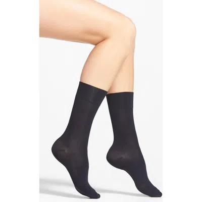 Hue Ultrasmooth Socks In Navy