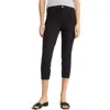 Hue Ultrasoft Denim Capri Leggings In Black