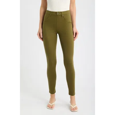 Hue Ultrasoft Denim Leggings In Green