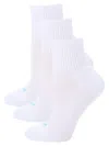 Hue Women's 3-pack Air Cushion Mini Crew Socks In White