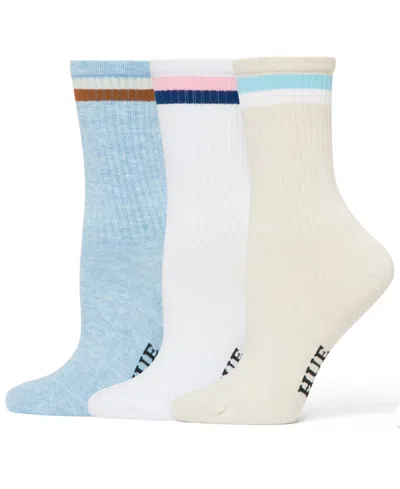 Hue Women's 3 Pack Crew Socks In Multi