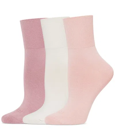 Hue Women's 3-pk. Bobby Ribbed-cuff Crew Socks U23317