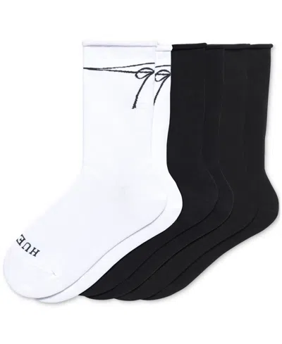 Hue Women's 3-pk. Roll Top Socks In Bow Pack