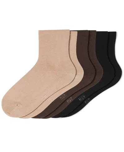 Hue Women's 3-pk. Sleek Socks U24591mp In Multi