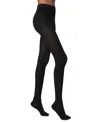 Hue Women's Cable Sweater Tights U24245 In Black