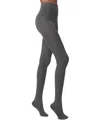 Hue Women's Cable Sweater Tights U24245 In Gray