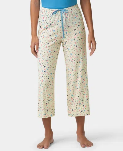 Hue Women's Chalk Dot Printed Mid-rise Pants In Multi