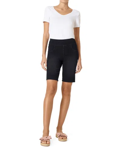 Hue Women's Game Changing Bermuda Shorts In Black