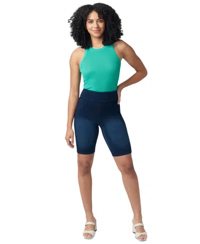 Hue Women's Game Changing Bermuda Shorts In Blue