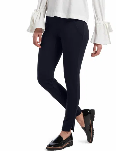 Hue Women's Ponte 7/8 Leggings In Navy In Blue