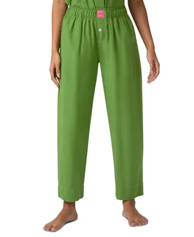 Hue Women's Poplin Pajama Pants In Gray