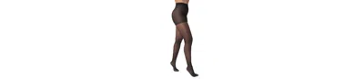 Hue Women's So Silky Sheer Gloss Control-top Pantyhose, U24423 In Black