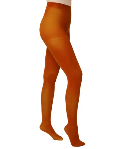 Hue Women's Super Opaque Control Top Tights U6620 In Autmna