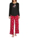 Hue Women's Timeless Graphic Tee In Black