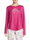 HUE WOMEN'S TIMELESS GRAPHIC TEE