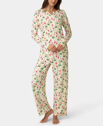 Hue Women's Timeless Jersey Folded Set In Multi