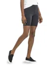 Hue Womens Soft Strech I Bike Short In Black