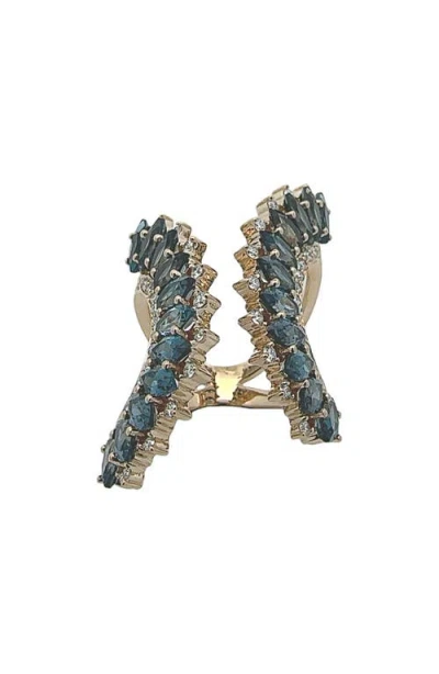 Hueb 18k Gold Mirage Cascata Ring