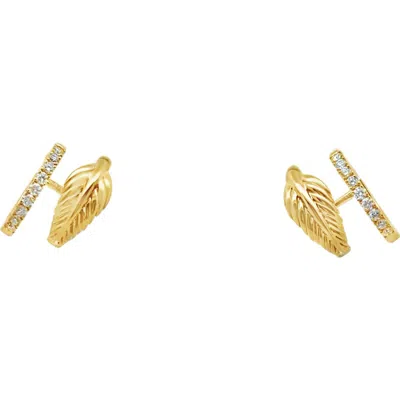 Hueb Bahia 18k Gold Diamond Climber Earrings