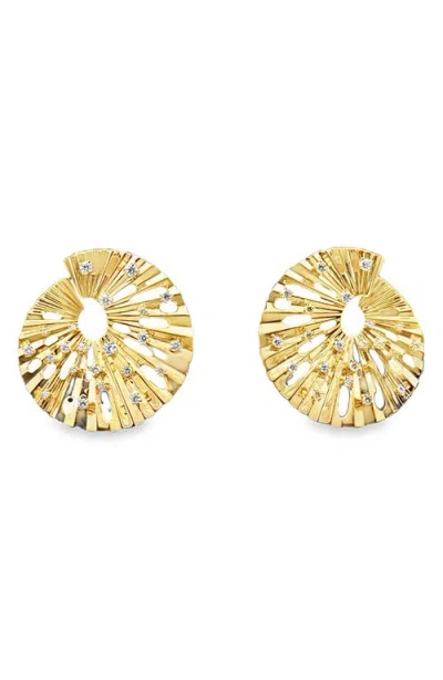 Hueb Bahia 18k Gold Diamond Earrings