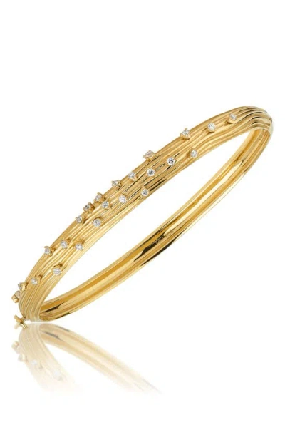 Hueb Bahia Diamond Bangle In Yellow Gold